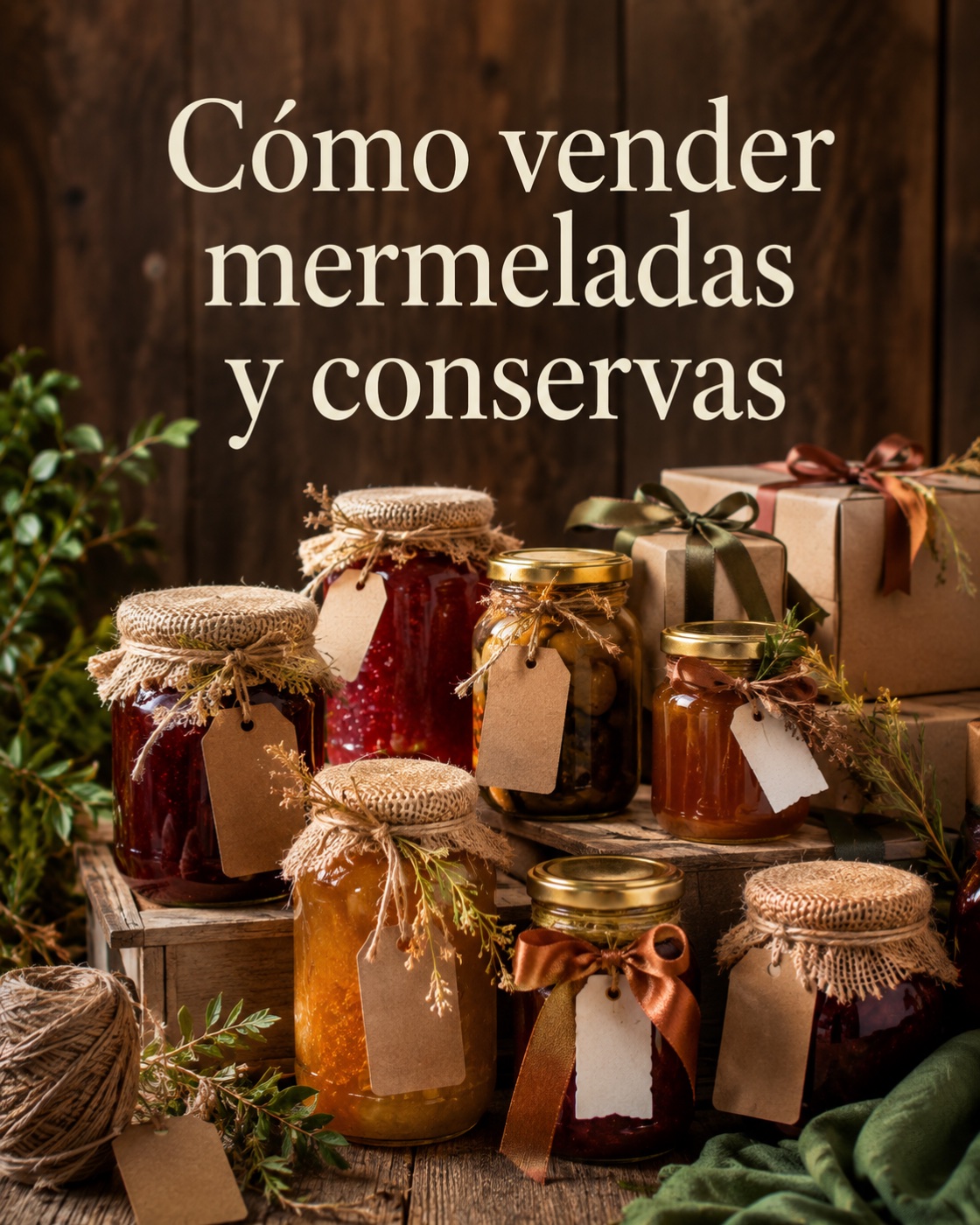 Cómo vender mermeladas y conservas