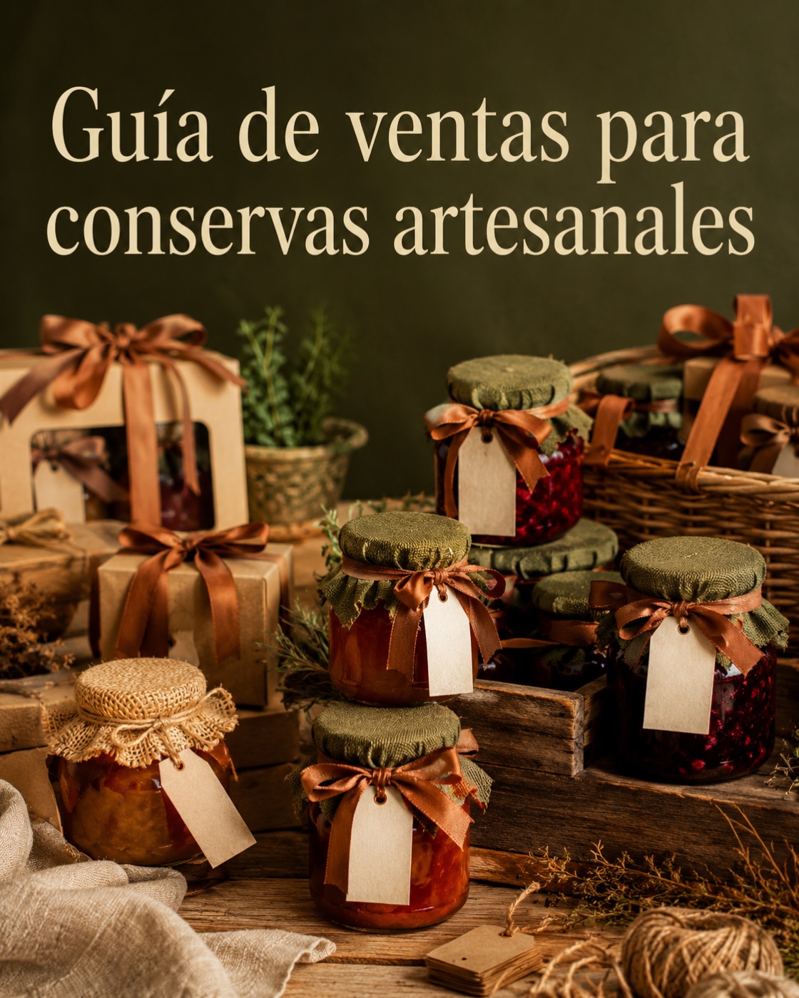 Guía de ventas para conservas artesanales